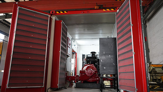 Australian Customer Ordered Diesel Engine Firefighting Pump