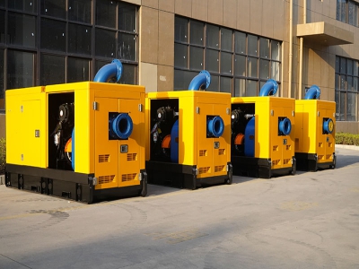 Diesel Engine Flood Control Pumps for a Malaysia Government Project